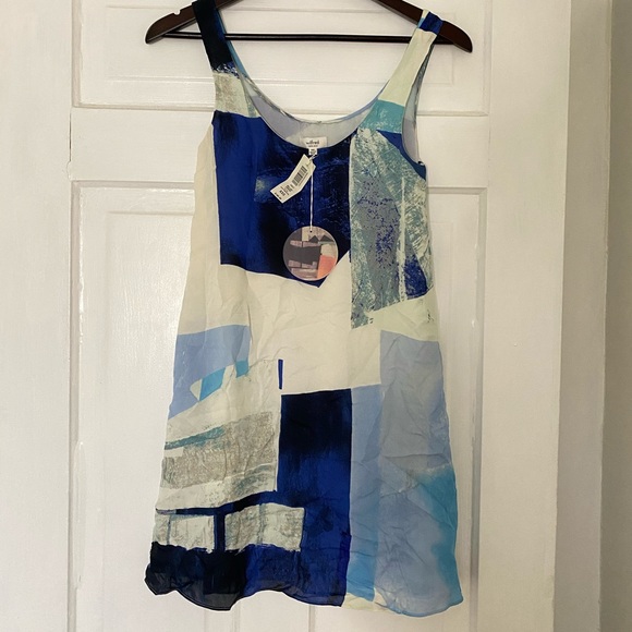 Wilfred brand new 100% silk dress 💙 - Picture 1 of 5